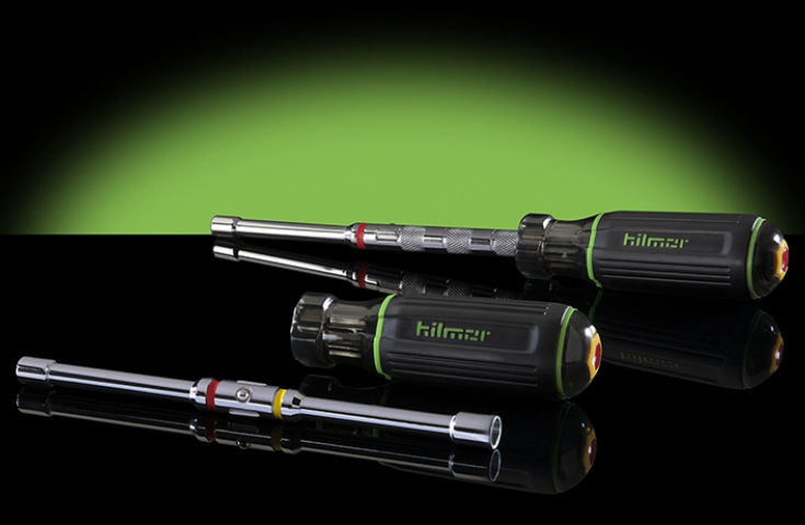 hilmor 1839060 3 Shaft Magnetic Nut Driver 5/16 5/16 HIMQ0 